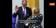 Il neo Cancelliere tedesco Merz presta giuramento al Bundestag
