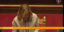 "Duello" Meloni-Renzi al Question Time in Senato