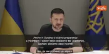 Zelensky: Domani incontro "coalizione volenterosi" in Ucraina