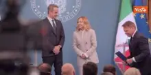 Vertice intergovernativo tra Italia e Grecia, con Meloni e il primo ministro greco Mitsotakis