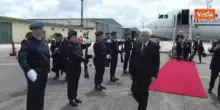 L'arrivo del Presidente Sergio Mattarella a Coimbra in Portogallo