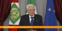 Mattarella "Non rassegniamoci alla supremazia delle cattive notizie"