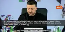 Zelensky: La nostra priorità è un cessate il fuoco incondizionato e onesto