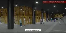 Oro, nero e resti archeologici. Come saranno metro Colosseo e Porta Metronia
