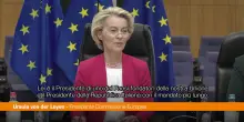 Von der Leyen "Mattarella punto di riferimento per l'Europa"