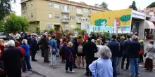 Svelato il murale di Ziliotto nel Quartiere Giuliano-dalmata | FOTO