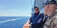 Il ministro della Difesa Crosetto in Sardegna per Joint Stars 2025