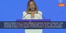Meloni ad Astana: "Creare ponti è nel nostro Dna, è l'eredita di Marco Polo"