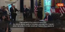 Trump: "Elon Musk uno dei più grandi leader e innovatori che il mondo abbia mai avuto"