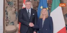 Meloni riceve premier slovacco Robert Fico a Palazzo Chigi