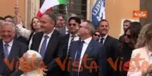 Approvato il Dl Sicurezza al Senato, flashmob di Fratelli d'Italia davanti al Senato