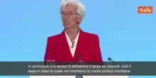 Lagarde (Bce): "Taglieremo tassi di interesse di 25 punti base"