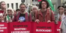 Ministro Israele a Berlino, protesta fuori dal ministero degli Esteri