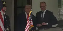 Trump accoglie Merz: "Grande rapporto con la Germania"