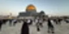 A Gerusalemme la preghiera dei palestinesi alla moschea di Al-Aqsa