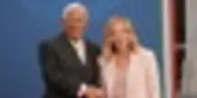 Meloni accoglie il presidente del Consiglio europeo Antonio Costa
