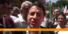 Corteo per Gaza, Conte "Stop a sterminio, gli italiani non ci stanno"