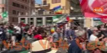 "Palestina libera", il coro dei manifestanti al corteo pro Gaza a Roma