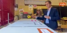 Referendum 8 e 9 giugno, Riccardo Magi (+Europa) vota nel suo seggio a Roma
