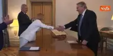 L'ex segretario Cisl Sbarra nuovo sottosegretario per il Sud. Ecco il giuramento a Palazzo Chigi