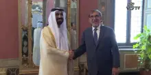 La Russa riceve il presidente del Parlamento Arabo Al Yamahi