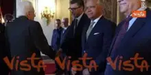 Mattarella riceve la premier Meloni e i Ministri in vista del Consiglio Europeo