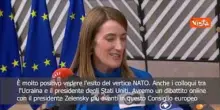 Metsola (Parlamento Ue): Positivo esito vertice Nato, bene i colloqui tra Zelensky e Trump