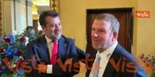4 Luglio, Salvini a Villa Taverna incontra l'Ambasciatore Usa Fertitta