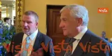 4 Luglio, Tajani a Villa Taverna incontra l'Ambasciatore Usa Fertitta