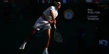 Sonego eliminato a Wimbledon, ai quarti va Shelton