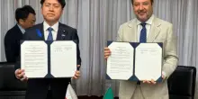Salvini in Giappone firma accordo di cooperazione sui ponti