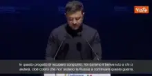 Ricostruzione Ucraina, Zelensky: "Chi ha aiutato la Russia non è il benvenuto"