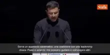 Ricostruzione Ucraina, Zelensky: "Serve un piano di ripresa simile al Piano Marshall"