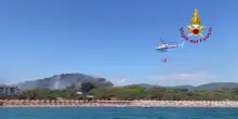 Incendio a Castiglione della Pescaia, 600 persone evacuate
