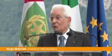 Mattarella "Con guerre ritornano ombre di periodi oscuri del passato"
