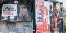 Manifesti censurati, Lega all'attacco di Gualtieri: "Ecco le immagini vere"