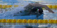 Italia d'argento ai Mondiali di nuoto con la 4×100 sl maschile
