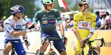 Al Tour 4° trionfo di Pogacar, festa per Milan e Van Aert