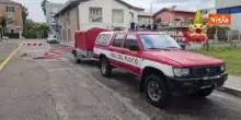 Maltempo ad Ascoli Piceno, 70 interventi dei Vigili del Fuoco con idrovore