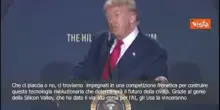 Trump: Gli Usa vinceranno la corsa per l'Intelligenza artificiale