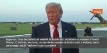 Trump: Se non si arriverà a cessate il fuoco, contro Russia ci saranno sanzioni