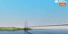 Ponte sullo Stretto di Messina, ecco la rappresentazione grafica del progetto