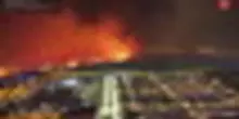 Spagna, vasto incendio a Nord di Madrid: un morto