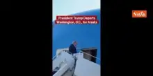 Trump parte per l'Alaska per incontrare Putin