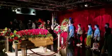 L'ultimo saluto a Pippo Baudo, camera ardente al Teatro delle Vittorie