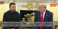 Zelensky con Trump alla Casa Bianca; Pronti per un trilaterale, ottima soluzione