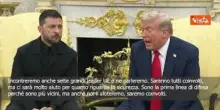 Trump con Zelensky: Garanzie di sicurezza in Ucraina? Ue è in prima linea ma noi aiuteremo