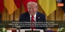 Trump a Macron: Mi sei piaciuto fin dal primo giorno e ora anche di più. Cosa davvero insolita