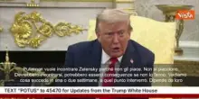 Trump: Senza un incontro tra Putin e Zelensky ci saranno delle conseguenze