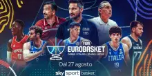 Le stelle d'Europa e la Nazionale azzurra protagoniste su Sky e Now di ‘Fiba Eurobasket 2025'